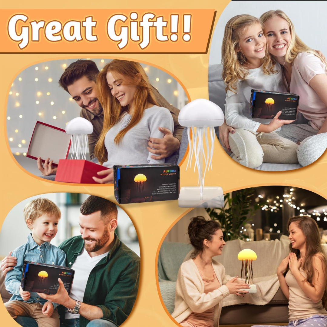 Lámpara de medusas con +5 colores distintos